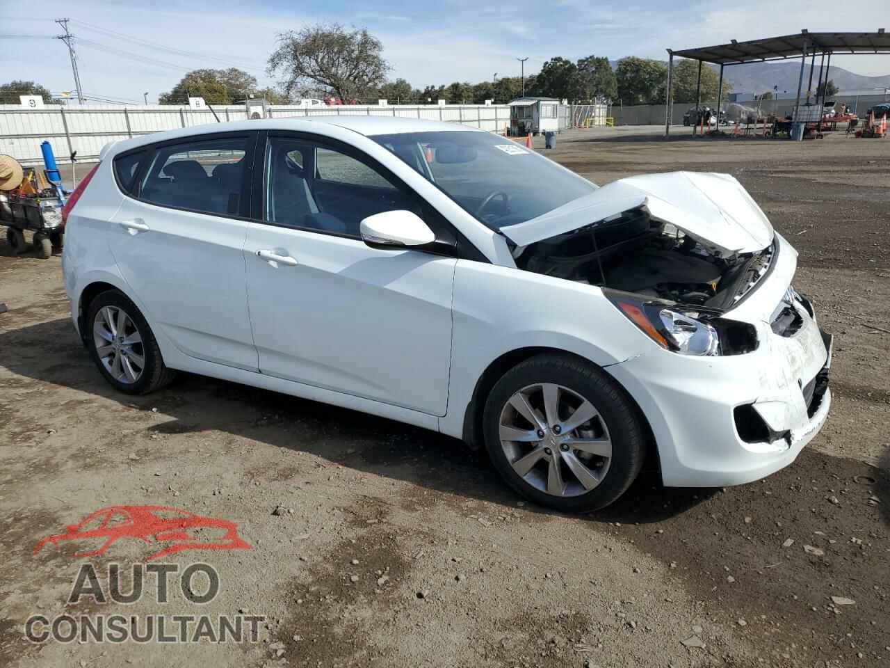 HYUNDAI ACCENT 2013 - KMHCU5AE3DU072216