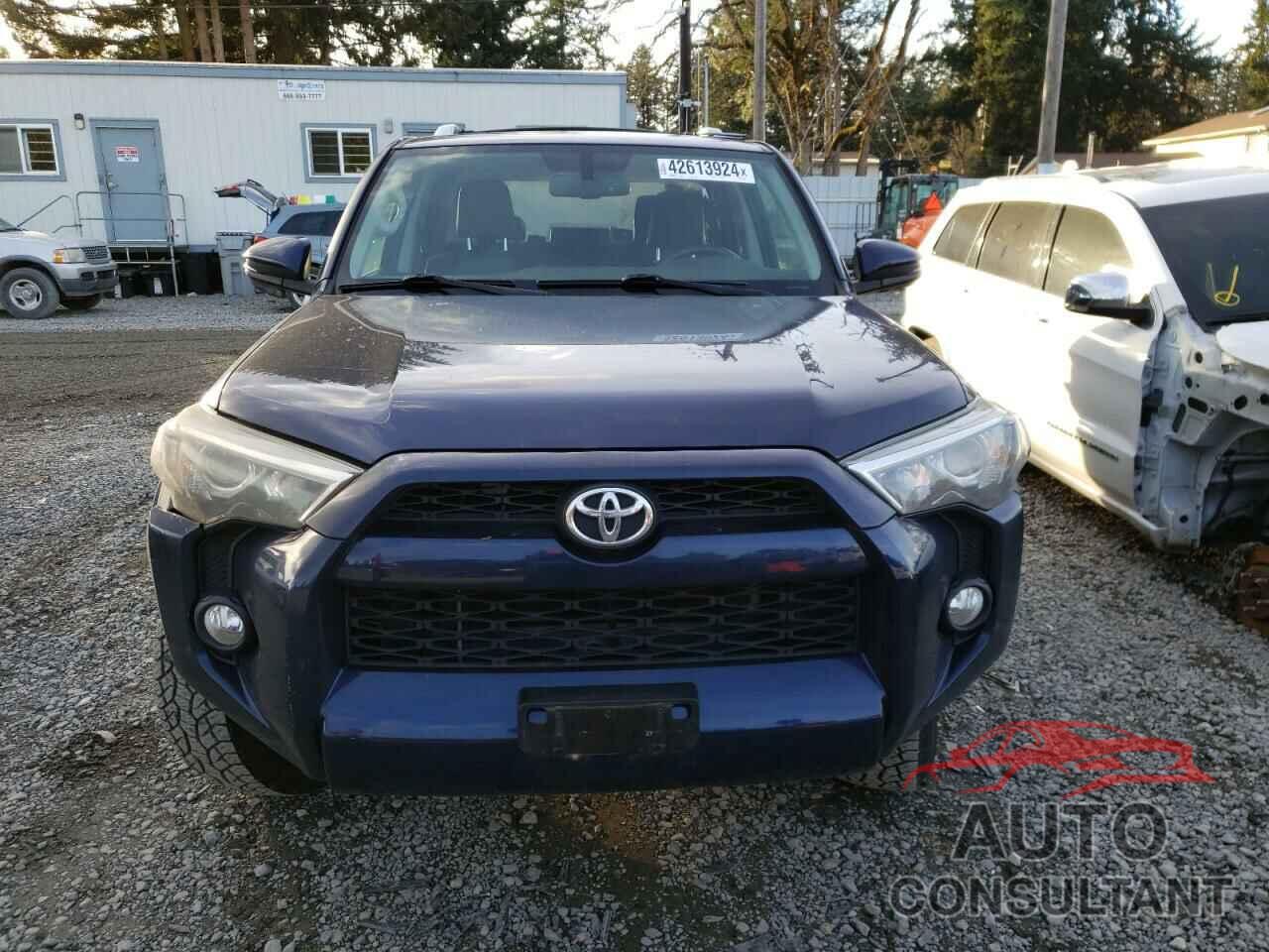 TOYOTA 4RUNNER 2016 - JTEBU5JR7G5382821