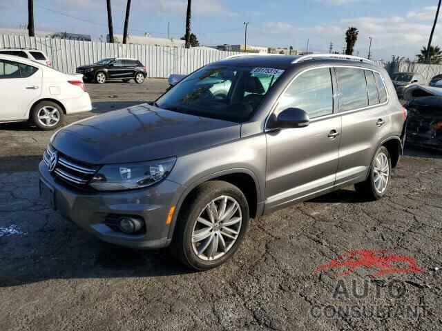 VOLKSWAGEN TIGUAN 2013 - WVGAV3AX2DW604120