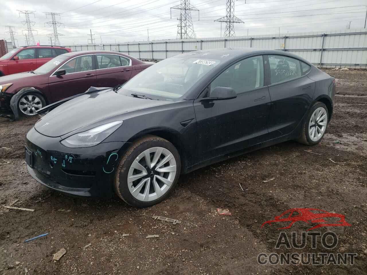 TESLA MODEL 3 2022 - 5YJ3E1EA9NF290009