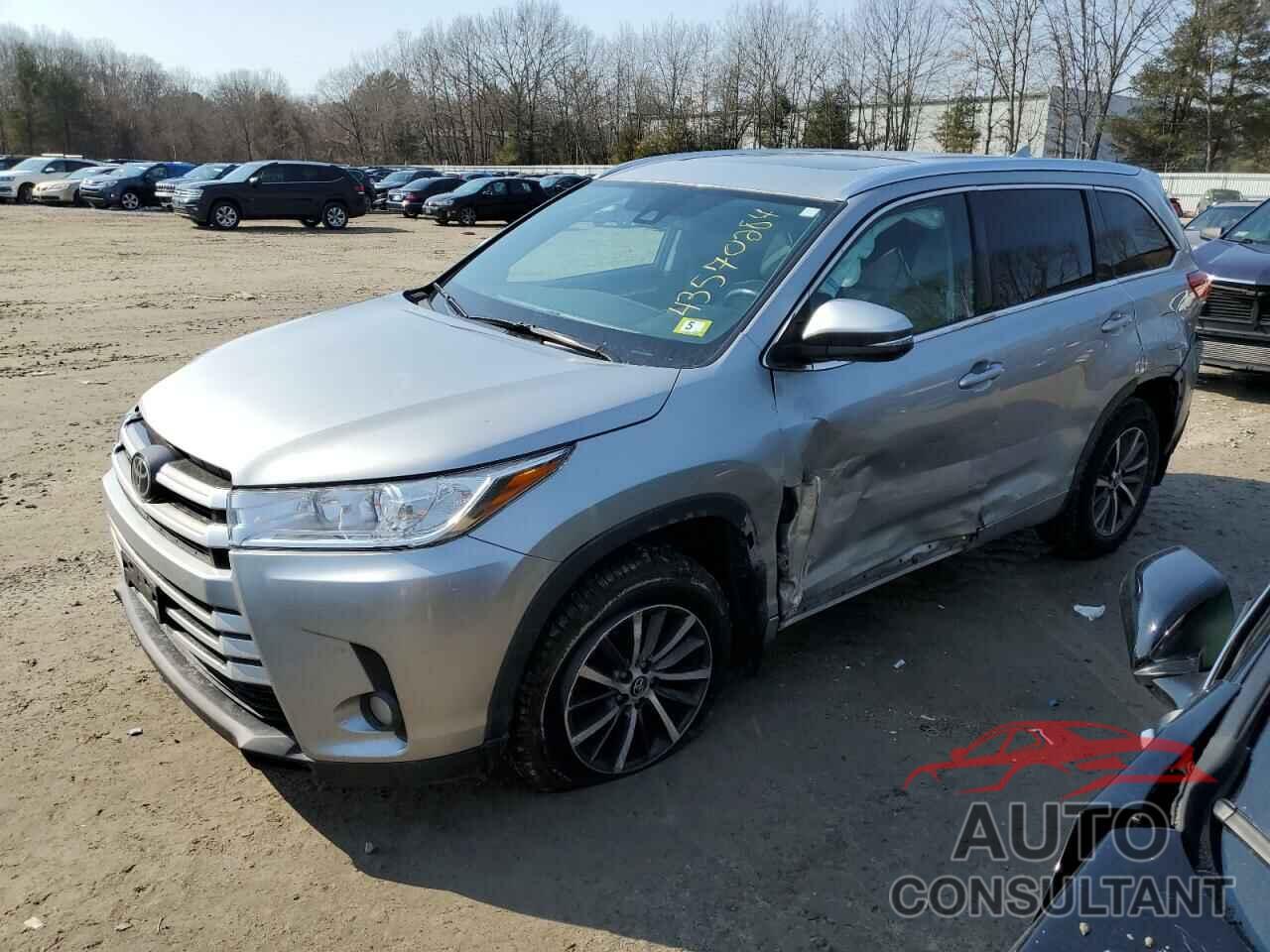 TOYOTA HIGHLANDER 2017 - 5TDJZRFH5HS395264