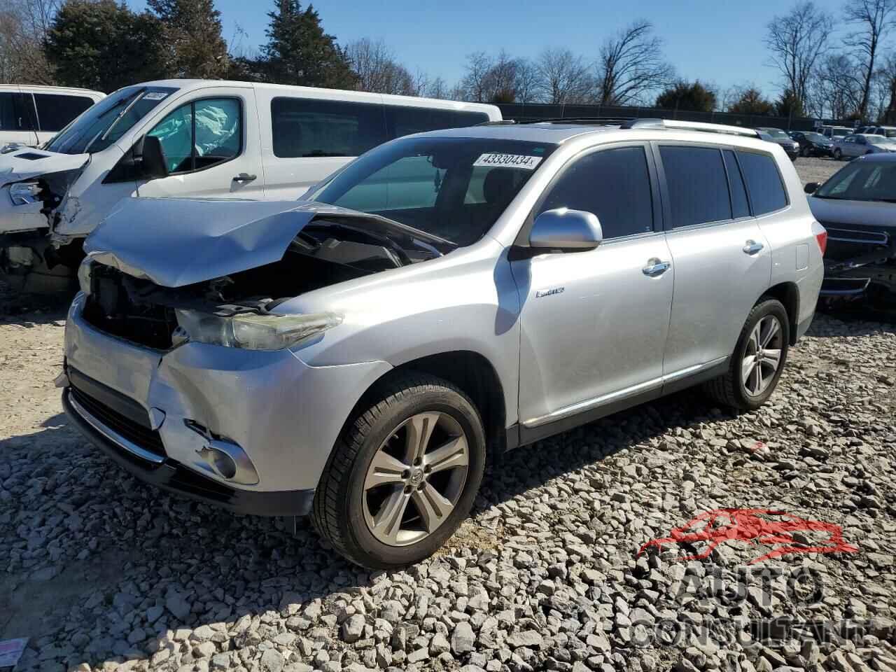 TOYOTA HIGHLANDER 2011 - 5TDYK3EH1BS039547