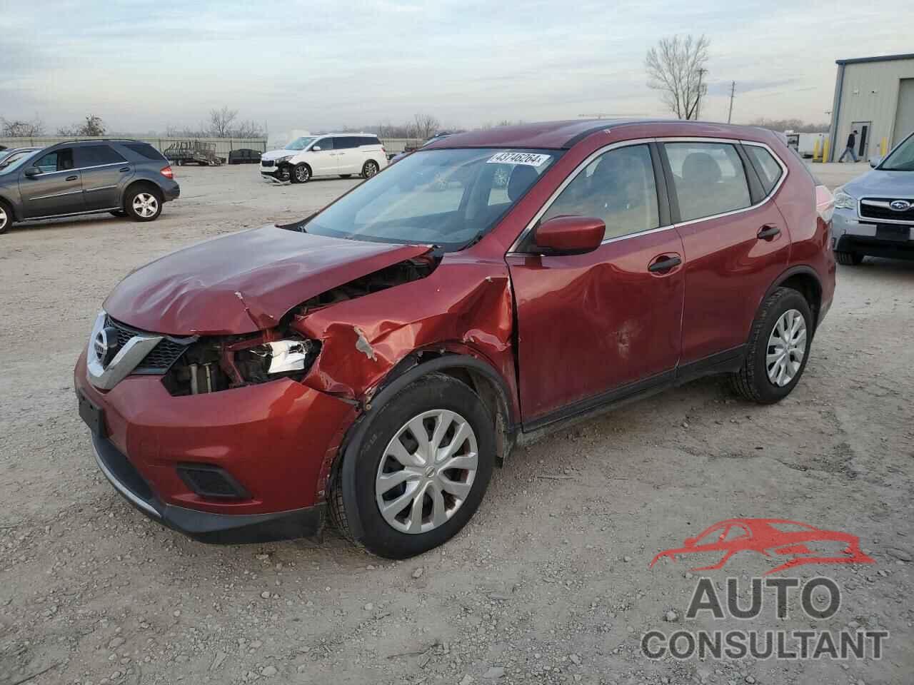 NISSAN ROGUE 2016 - KNMAT2MV8GP606693