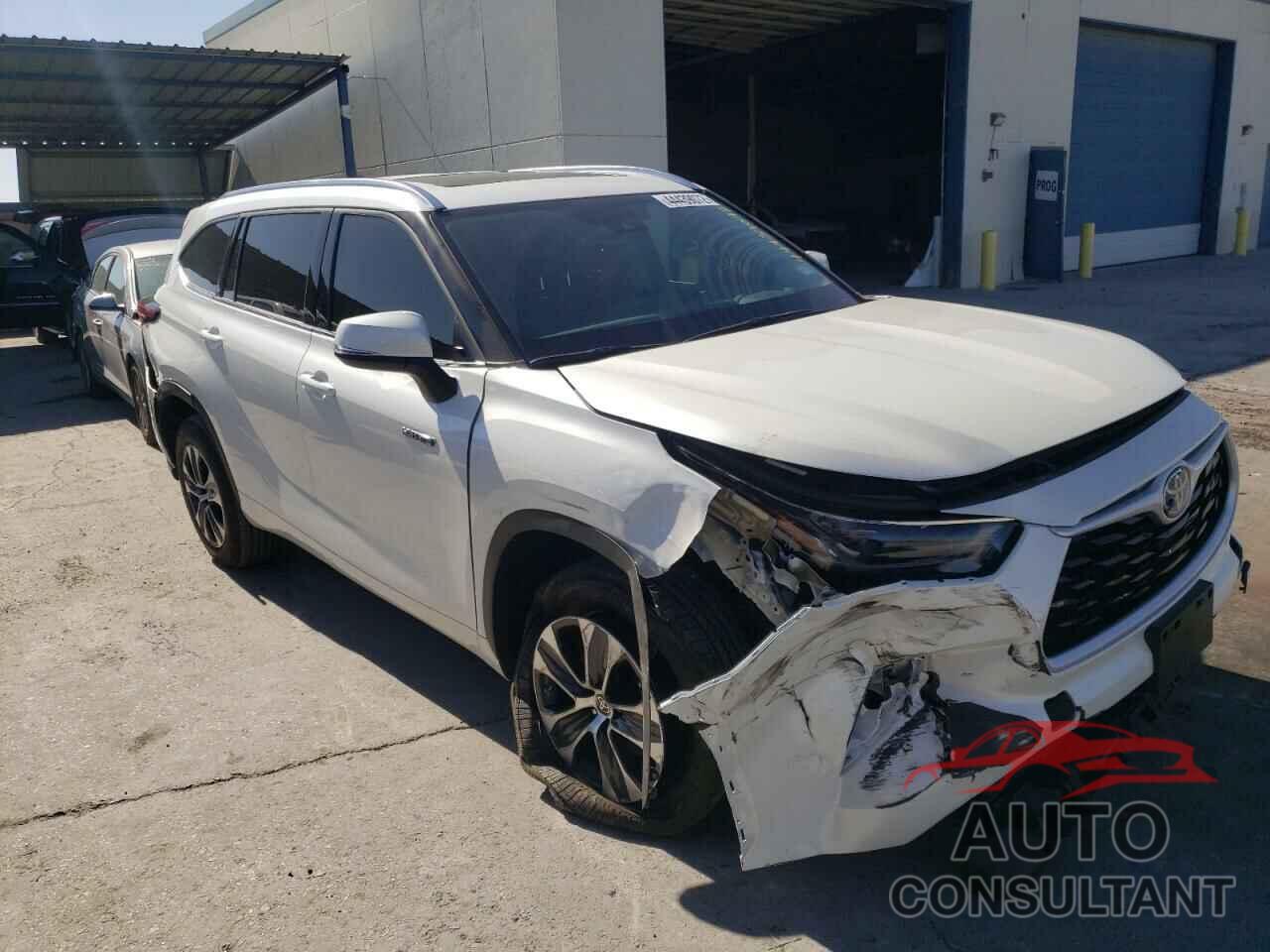 TOYOTA HIGHLANDER 2021 - 5TDGARAH3MS507644