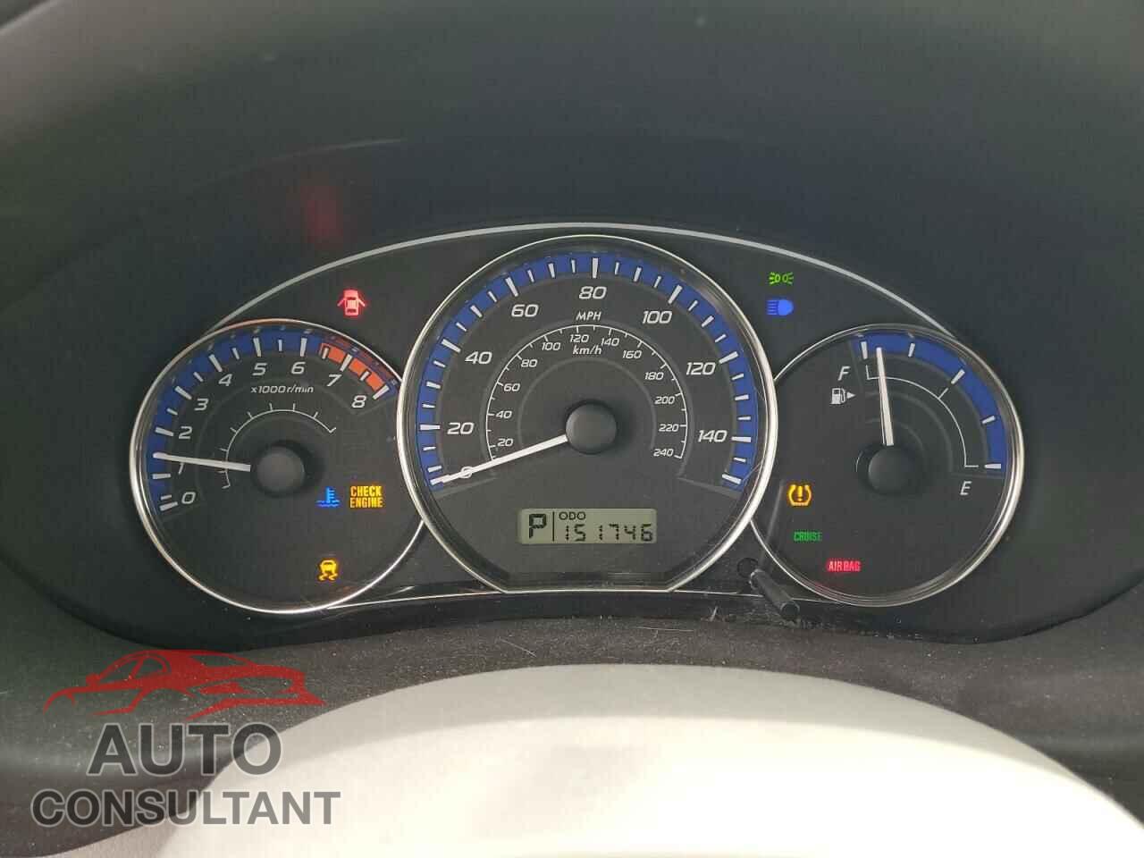 SUBARU FORESTER 2012 - JF2SHBBC7CH447100