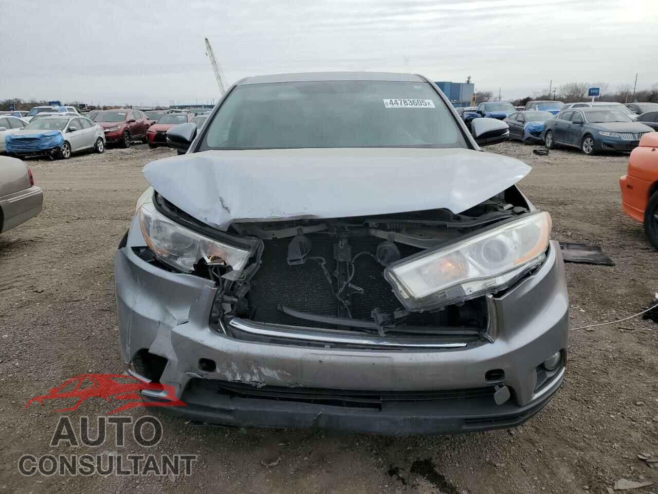 TOYOTA HIGHLANDER 2014 - 5TDBKRFH3ES013463