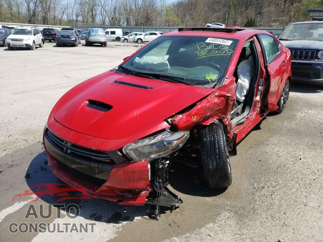 DODGE DART 2016 - 1C3CDFGB0GD807363