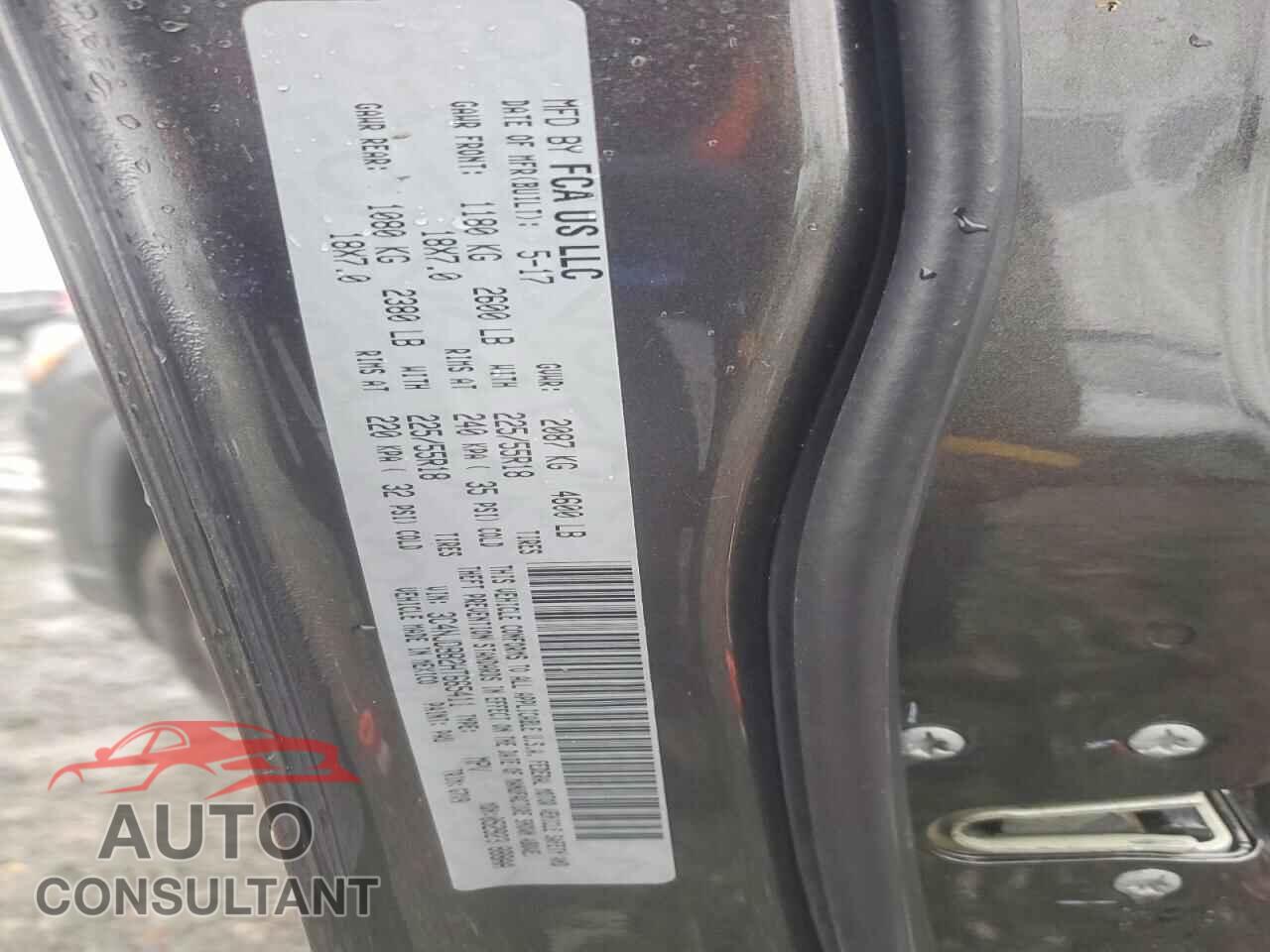 JEEP COMPASS 2017 - 3C4NJDBB2HT665411