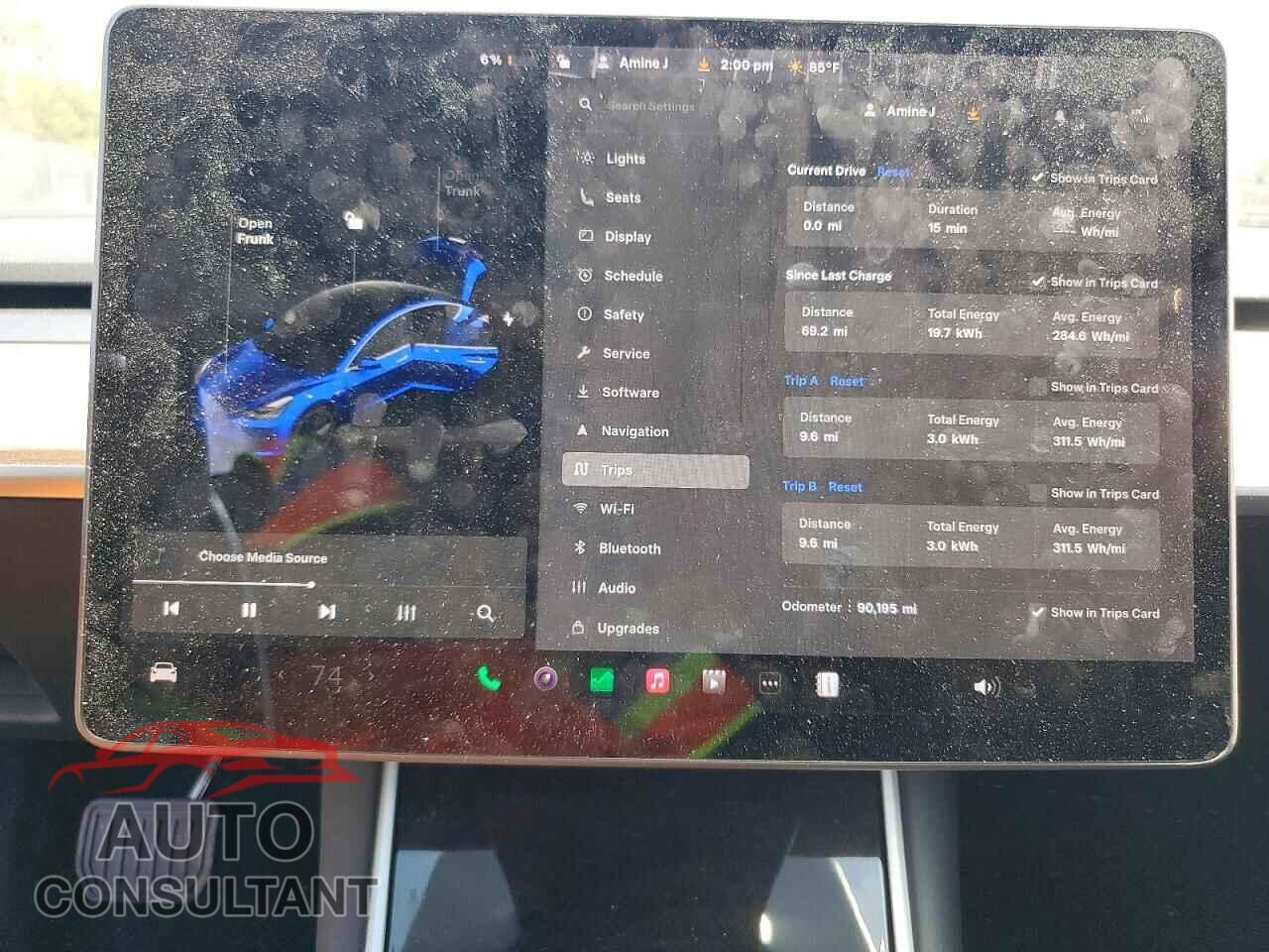 TESLA MODEL 3 2020 - 5YJ3E1EB7LF790322