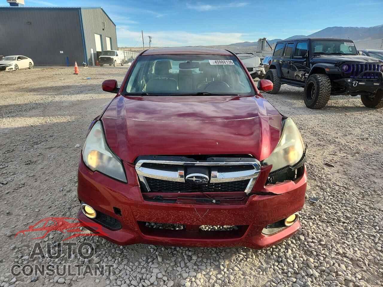 SUBARU LEGACY 2013 - 4S3BMBK62D3013346