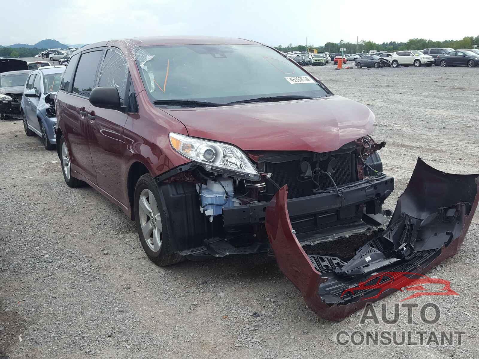 TOYOTA SIENNA 2018 - 5TDZZ3DC5JS942997