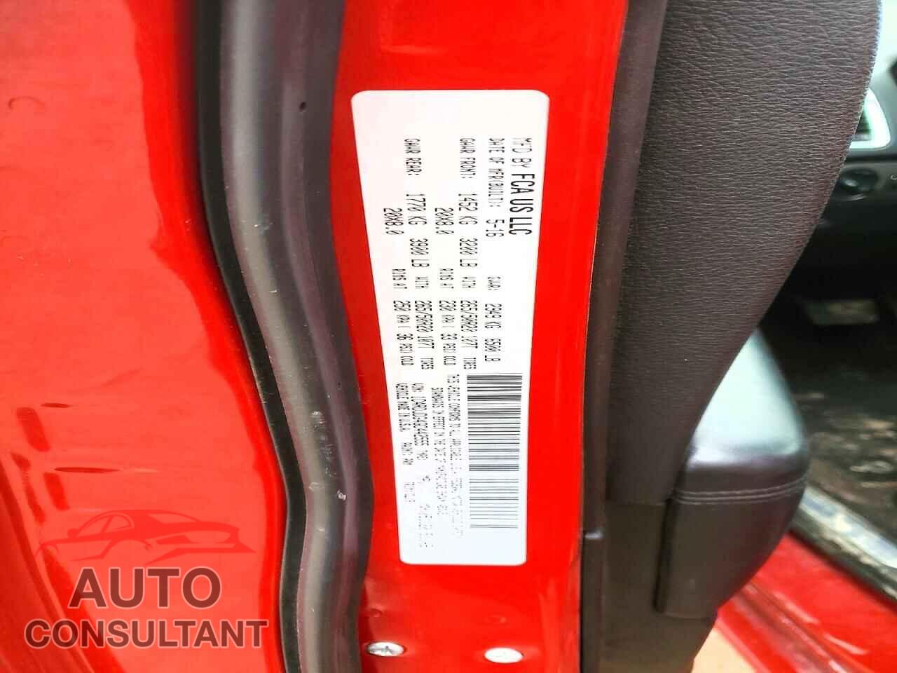 DODGE DURANGO 2016 - 1C4RDJDG4GC442555
