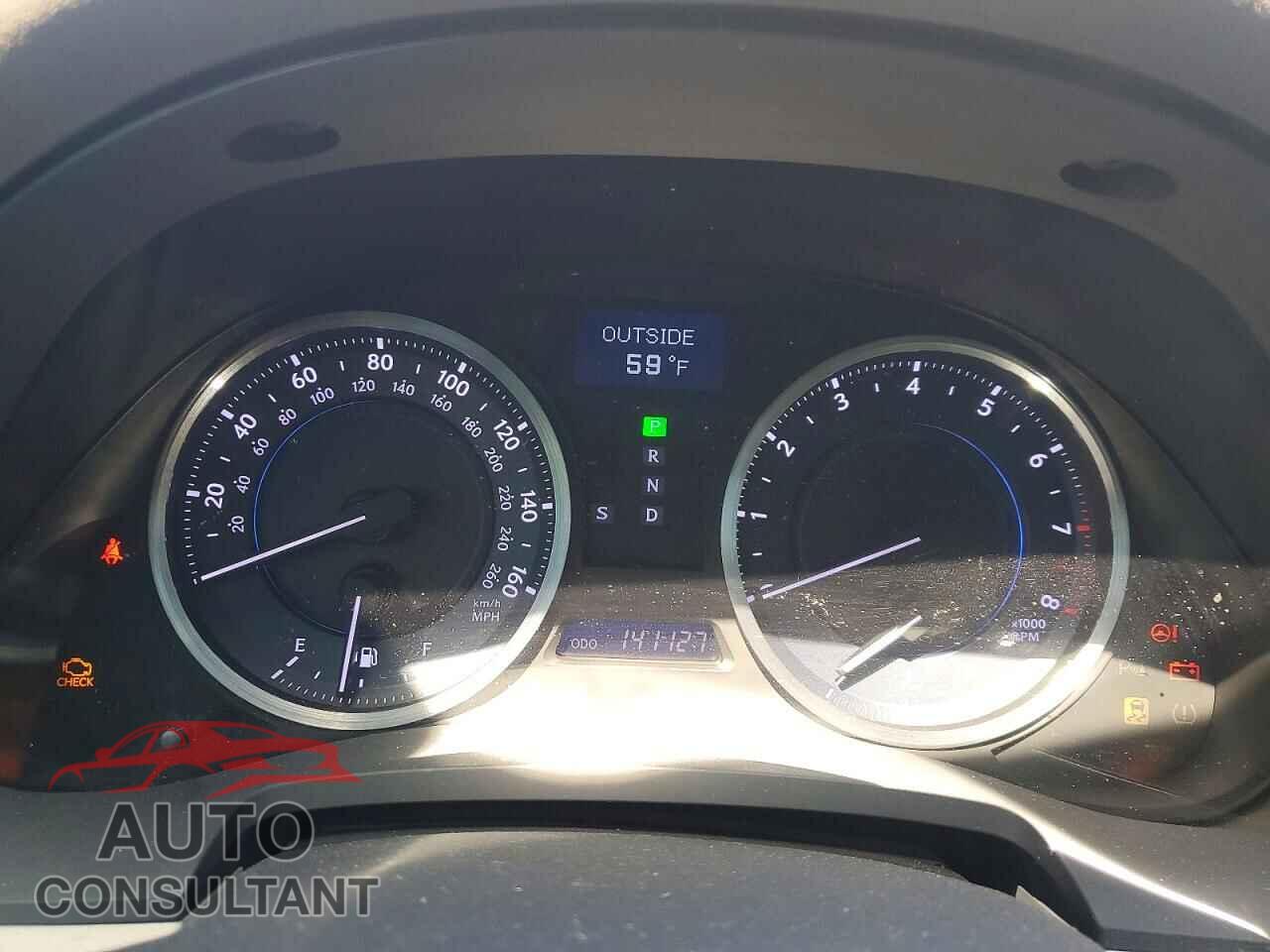 LEXUS IS 2013 - JTHBF5C24D5192158