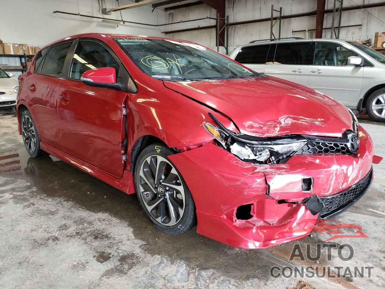 TOYOTA COROLLA 2018 - JTNKARJE5JJ570202