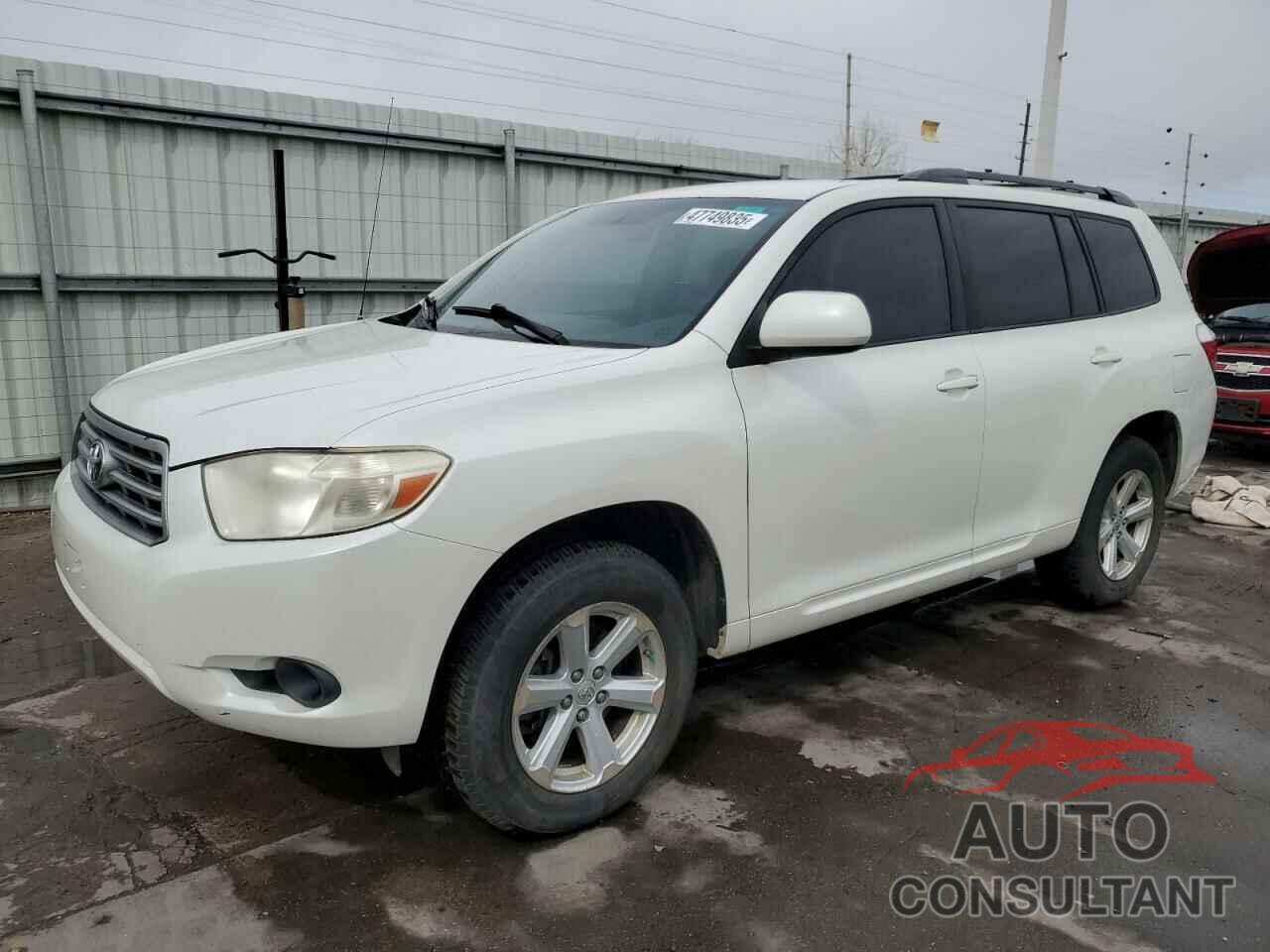 TOYOTA HIGHLANDER 2009 - JTEES41A492143304