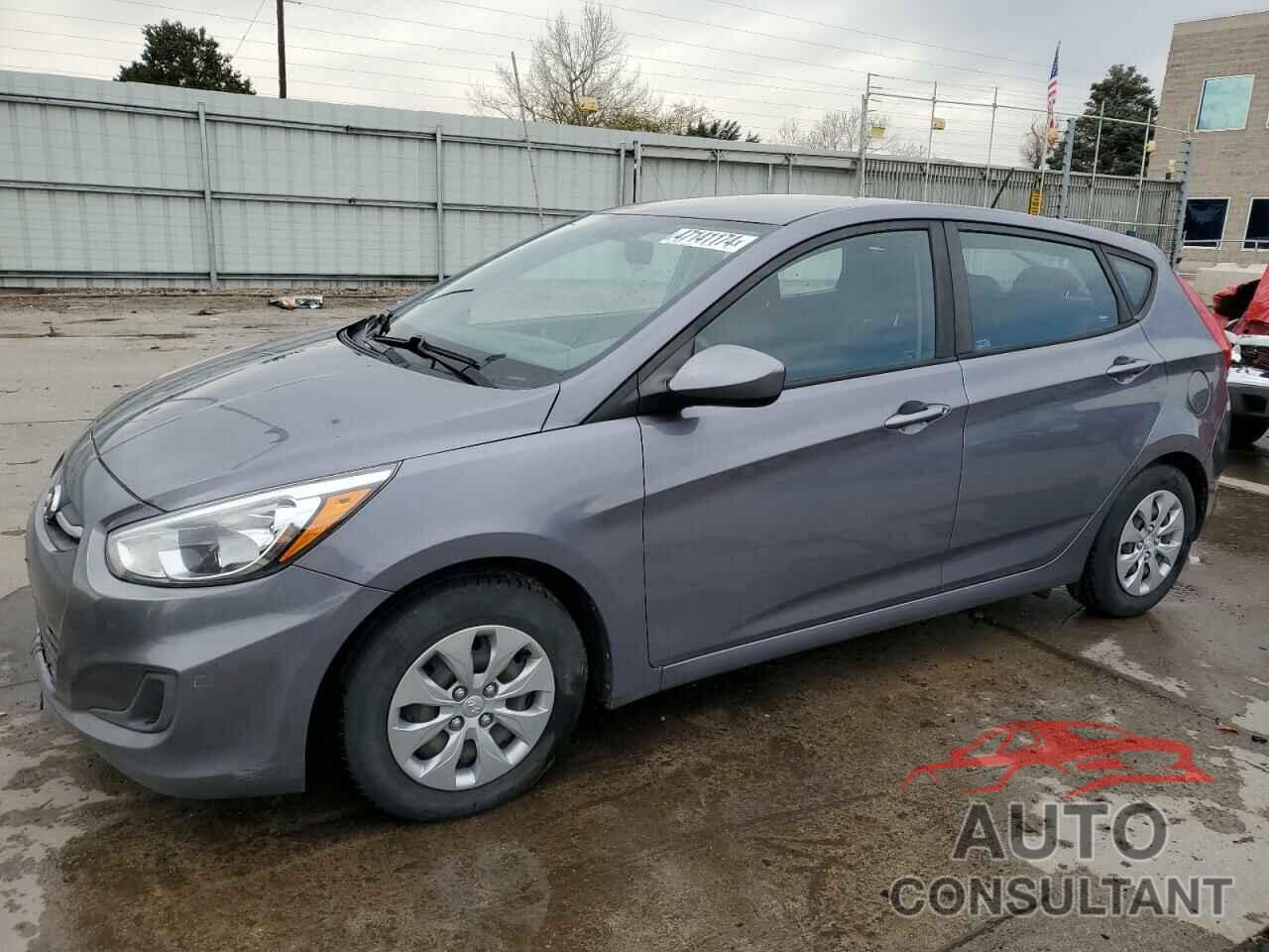 HYUNDAI ACCENT 2017 - KMHCT5AEXHU327131