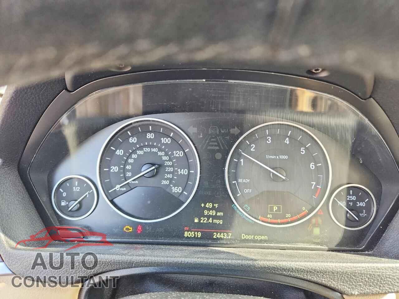 BMW 3 SERIES 2014 - WBA3C3G59ENS67927