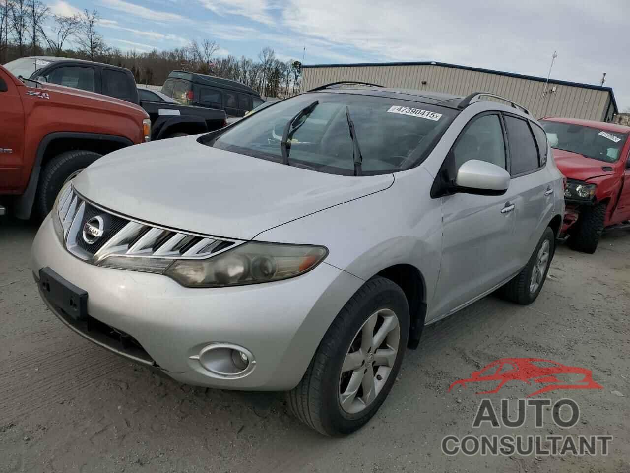 NISSAN MURANO 2009 - JN8AZ18WX9W210077