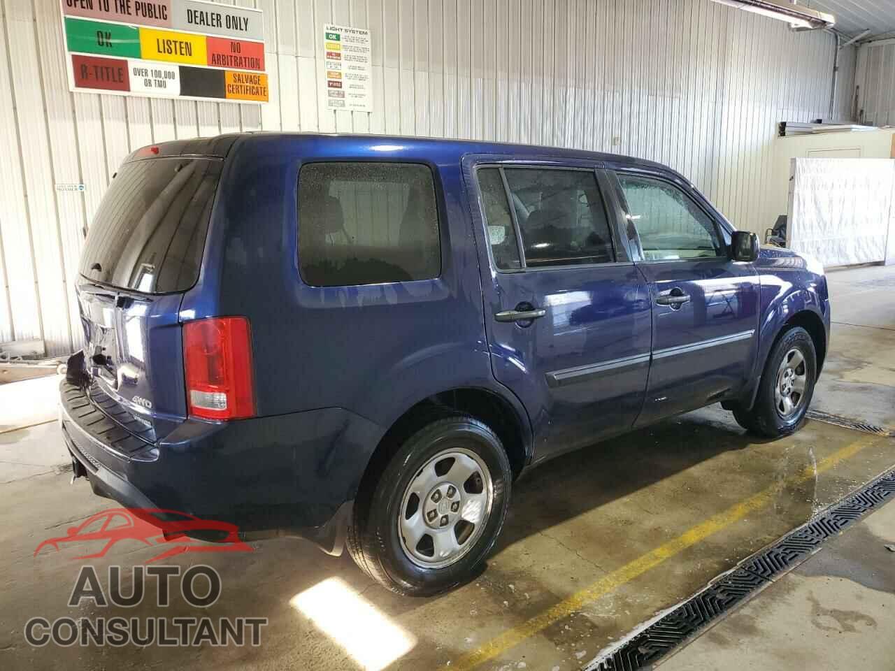 HONDA PILOT 2014 - 5FNYF4H23EB027099