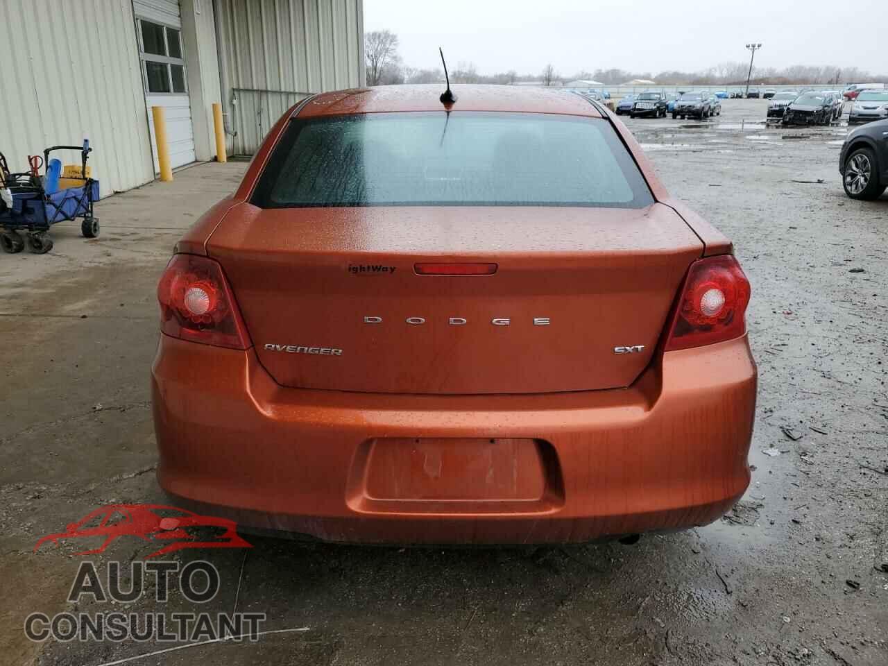 DODGE AVENGER 2012 - 1C3CDZCB2CN178488