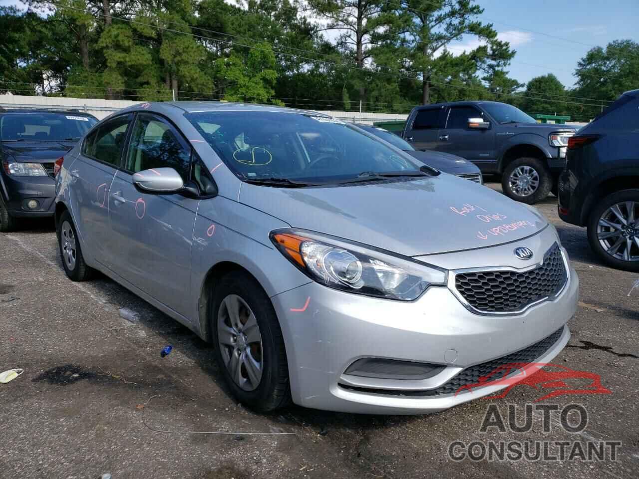 KIA FORTE 2016 - KNAFK4A60G5619111