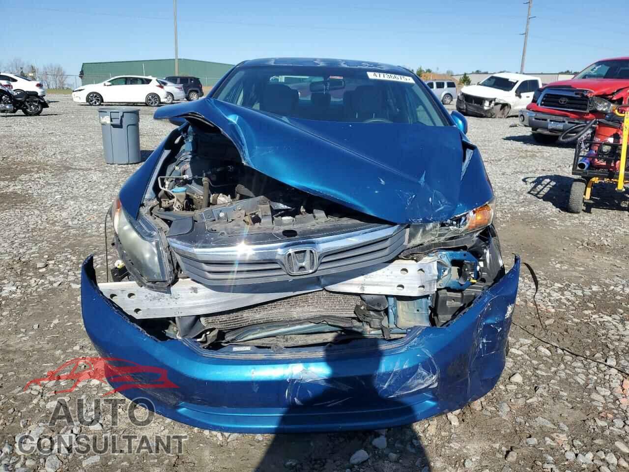 HONDA CIVIC 2012 - 2HGFB2F54CH535711