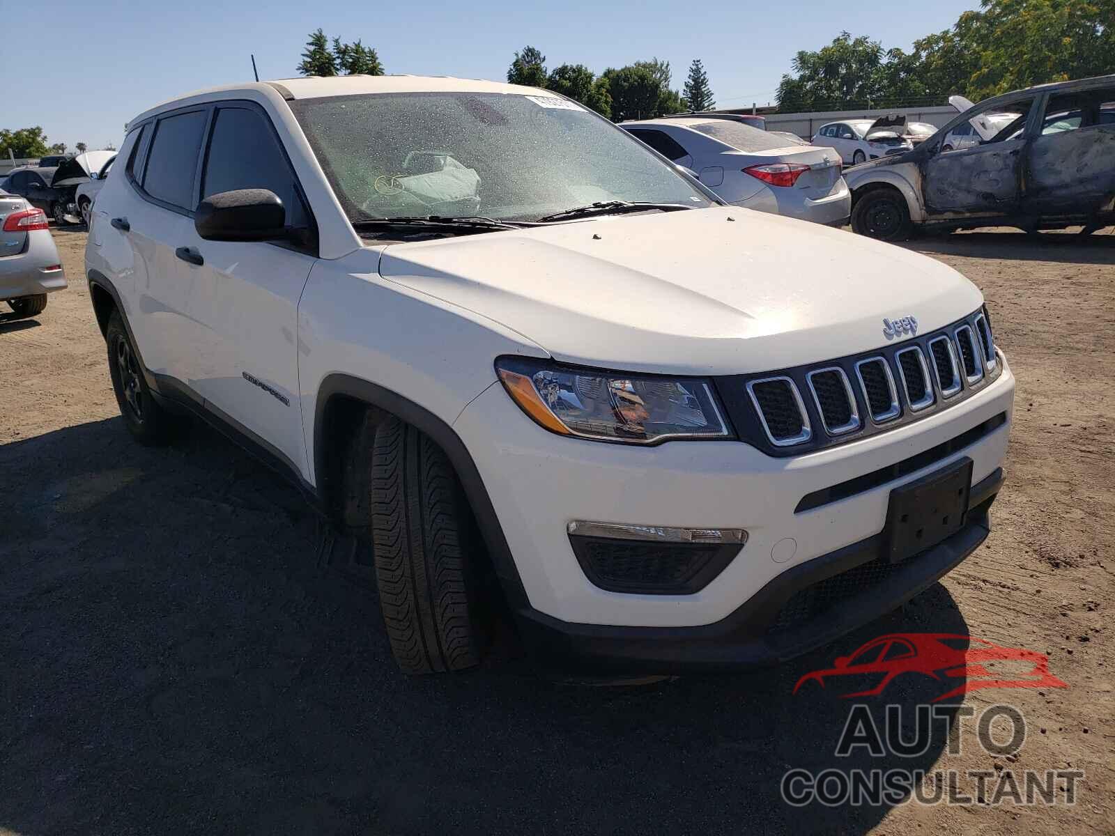JEEP COMPASS 2017 - 3C4NJCAB1HT668697