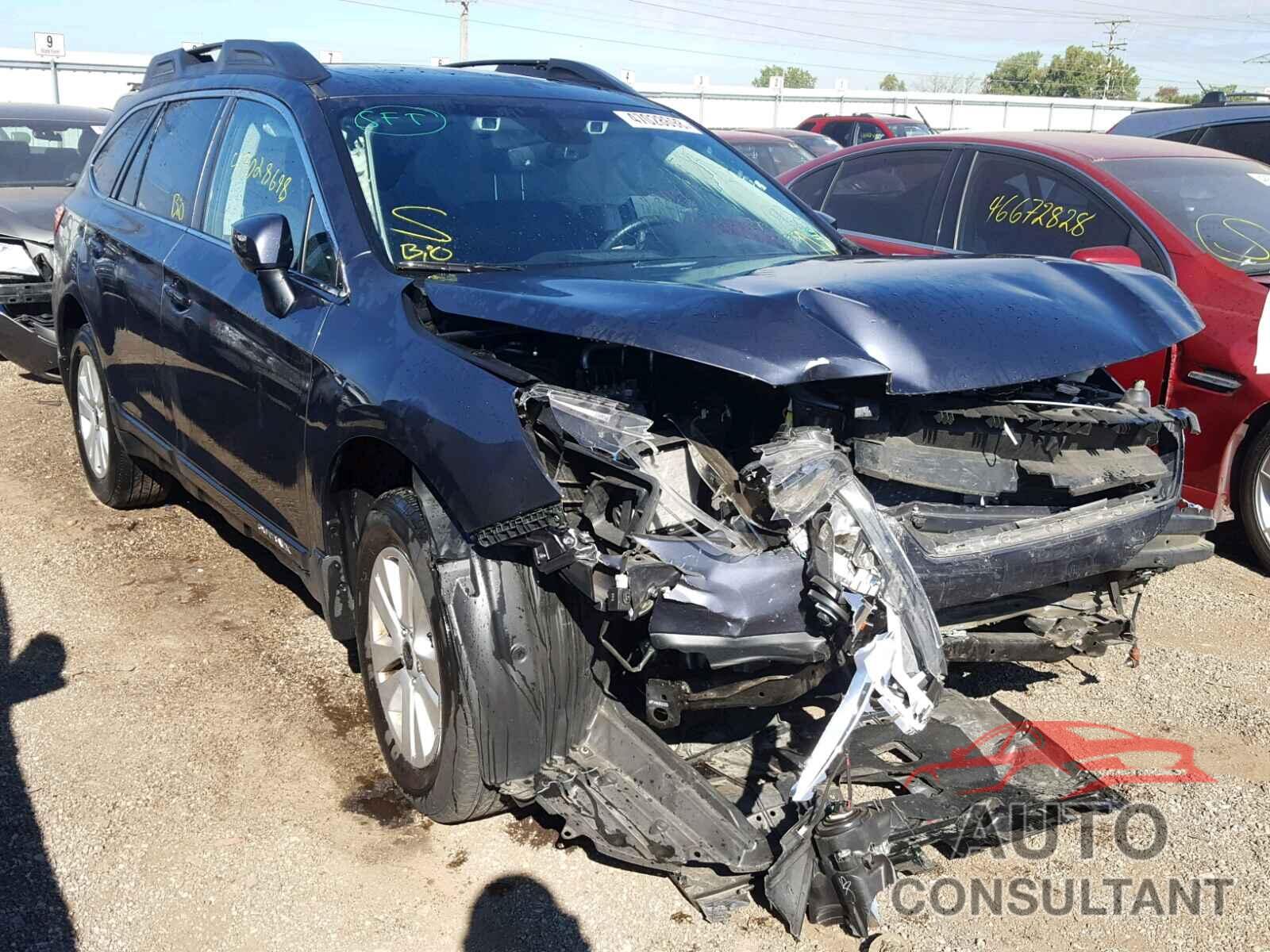 SUBARU OUTBACK 2.5I PREMIUM 2017 - 4S4BSAHC1H3243524
