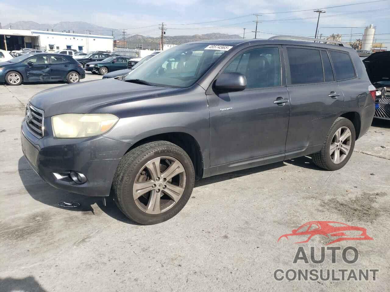 TOYOTA HIGHLANDER 2009 - JTEDS43A592080710
