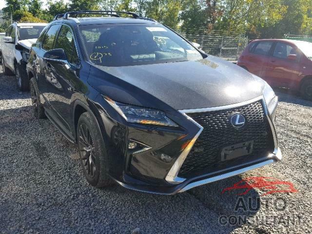 LEXUS RX 350 2017 - 2T2BZMCA9HC072855