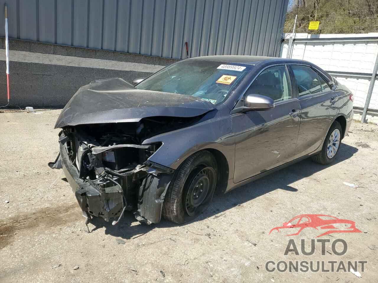 TOYOTA CAMRY 2016 - 4T4BF1FK1GR547580