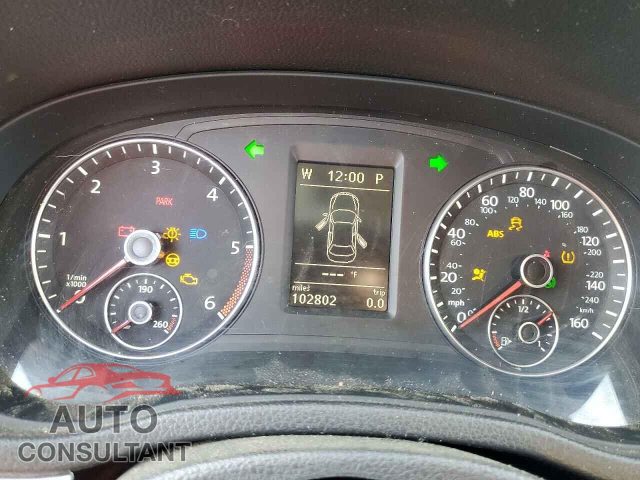 VOLKSWAGEN PASSAT 2012 - 1VWBN7A39CC103686