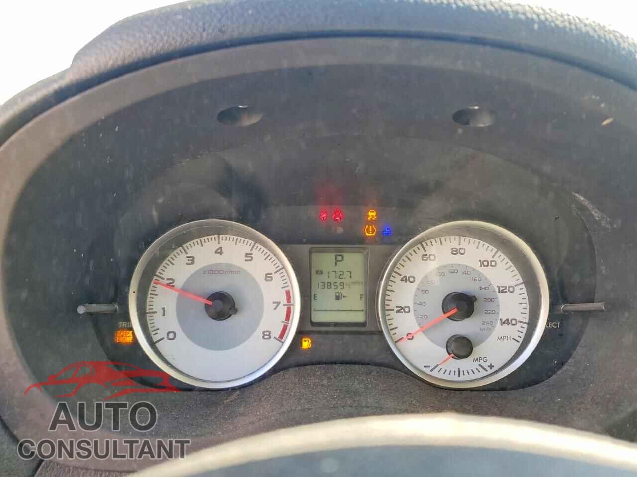SUBARU IMPREZA 2013 - JF1GPAA69D2864712