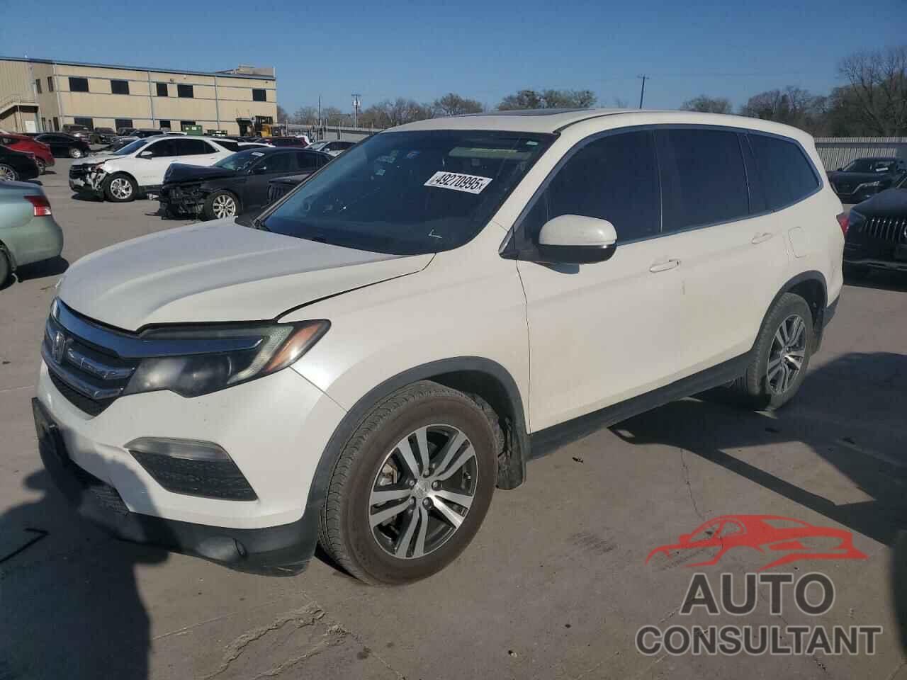 HONDA PILOT 2017 - 5FNYF5H54HB047897