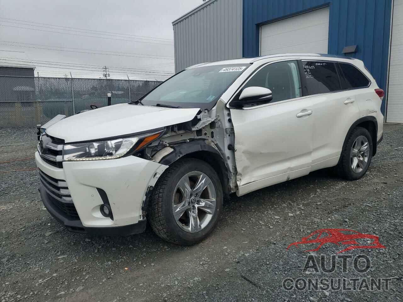 TOYOTA HIGHLANDER 2019 - 5TDDZRFHXKS744603