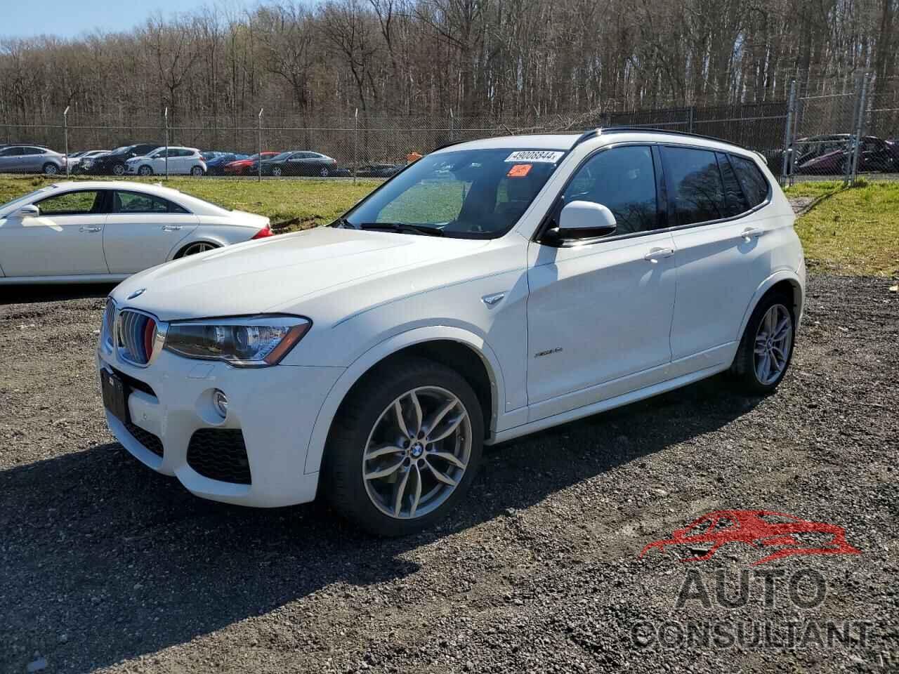 BMW X3 2016 - 5UXWX9C58G0D81187