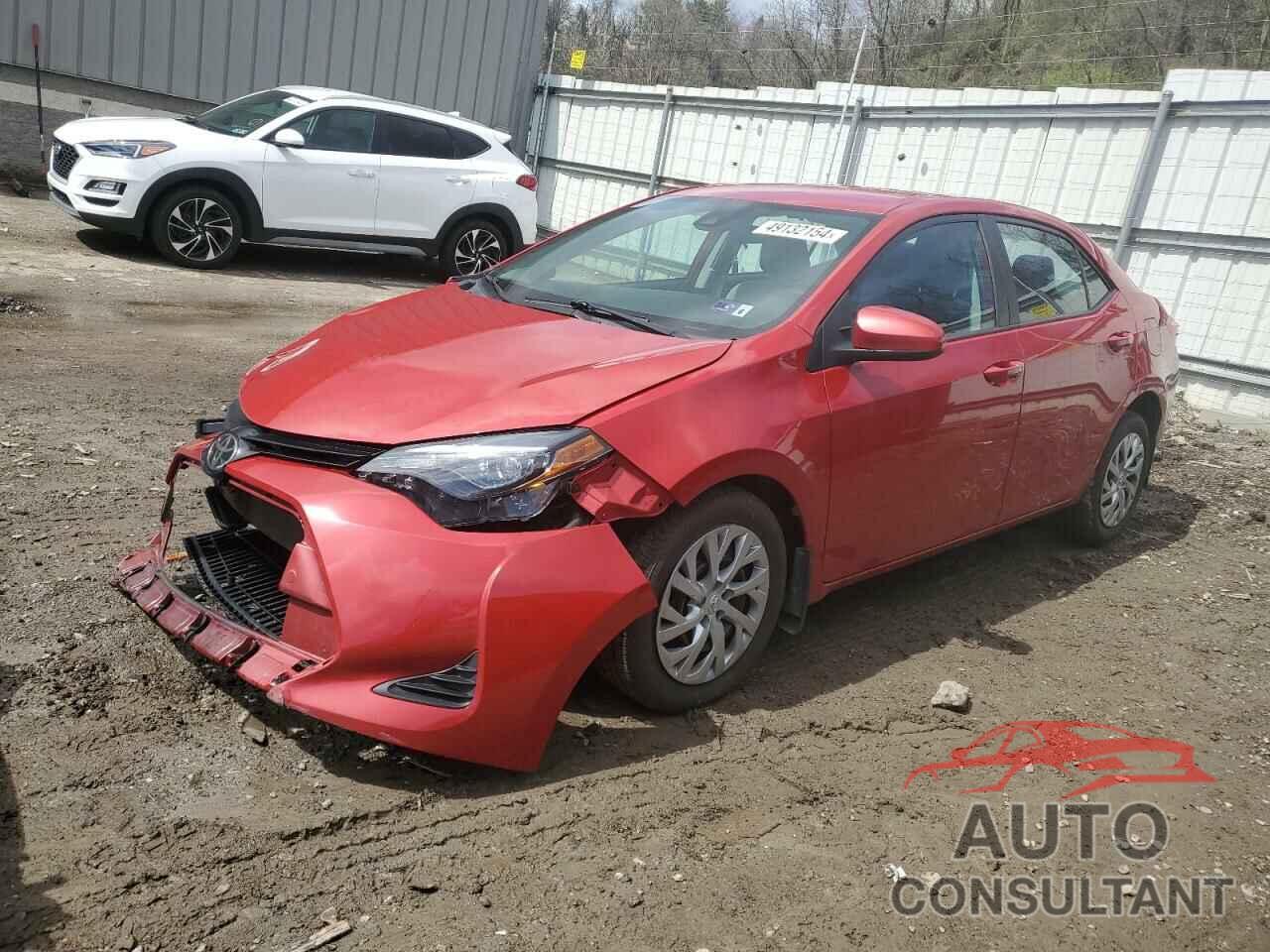 TOYOTA COROLLA 2019 - 2T1BURHE5KC188217