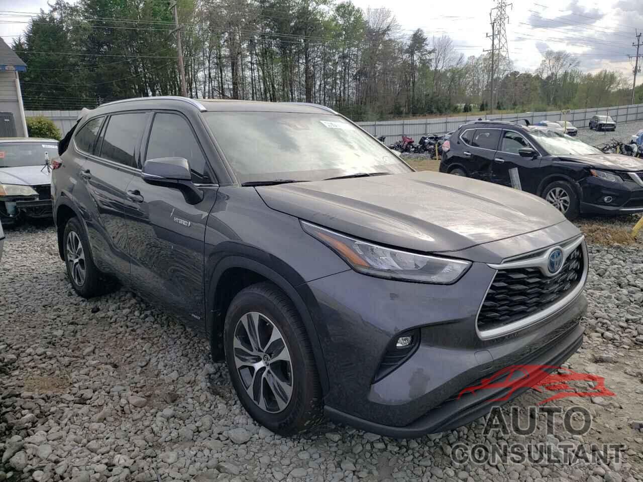 TOYOTA HIGHLANDER 2020 - 5TDGBRCH5LS512871