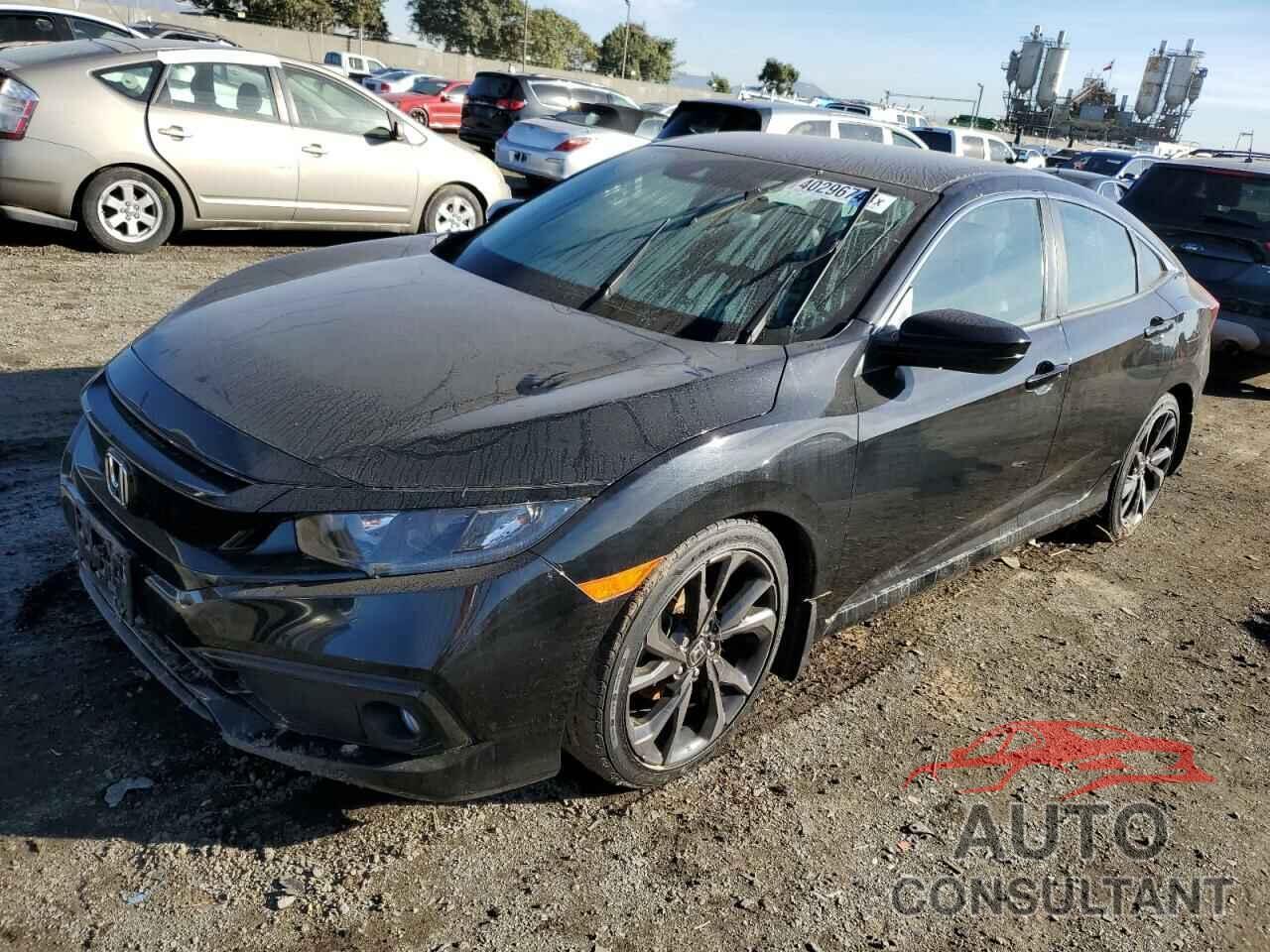 HONDA CIVIC 2020 - 19XFC2F88LE214207