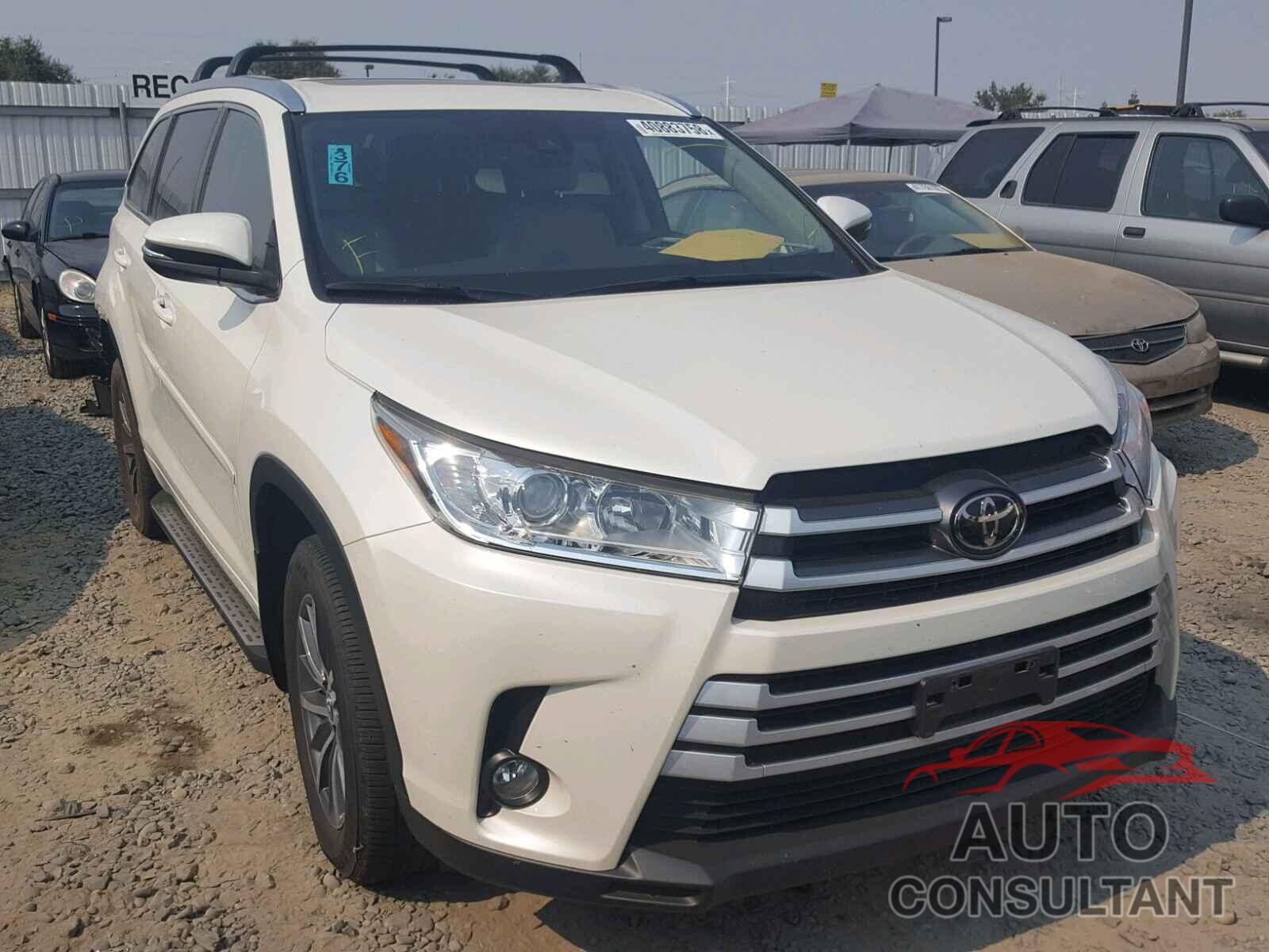 TOYOTA HIGHLANDER 2017 - 5TDJZRFH5HS511336