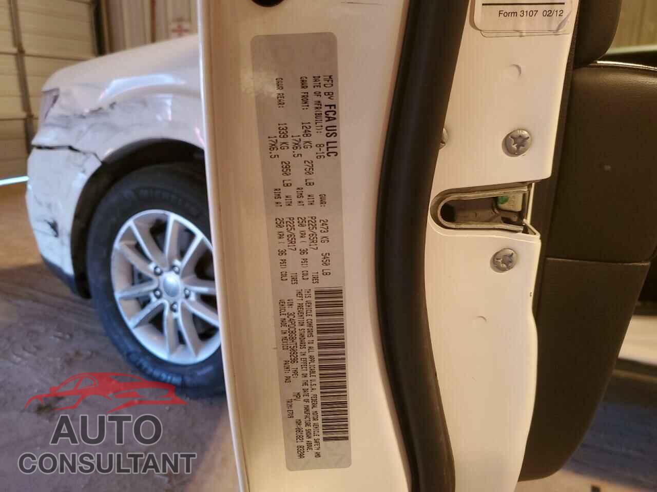 DODGE JOURNEY 2017 - 3C4PDCBG8HT509296