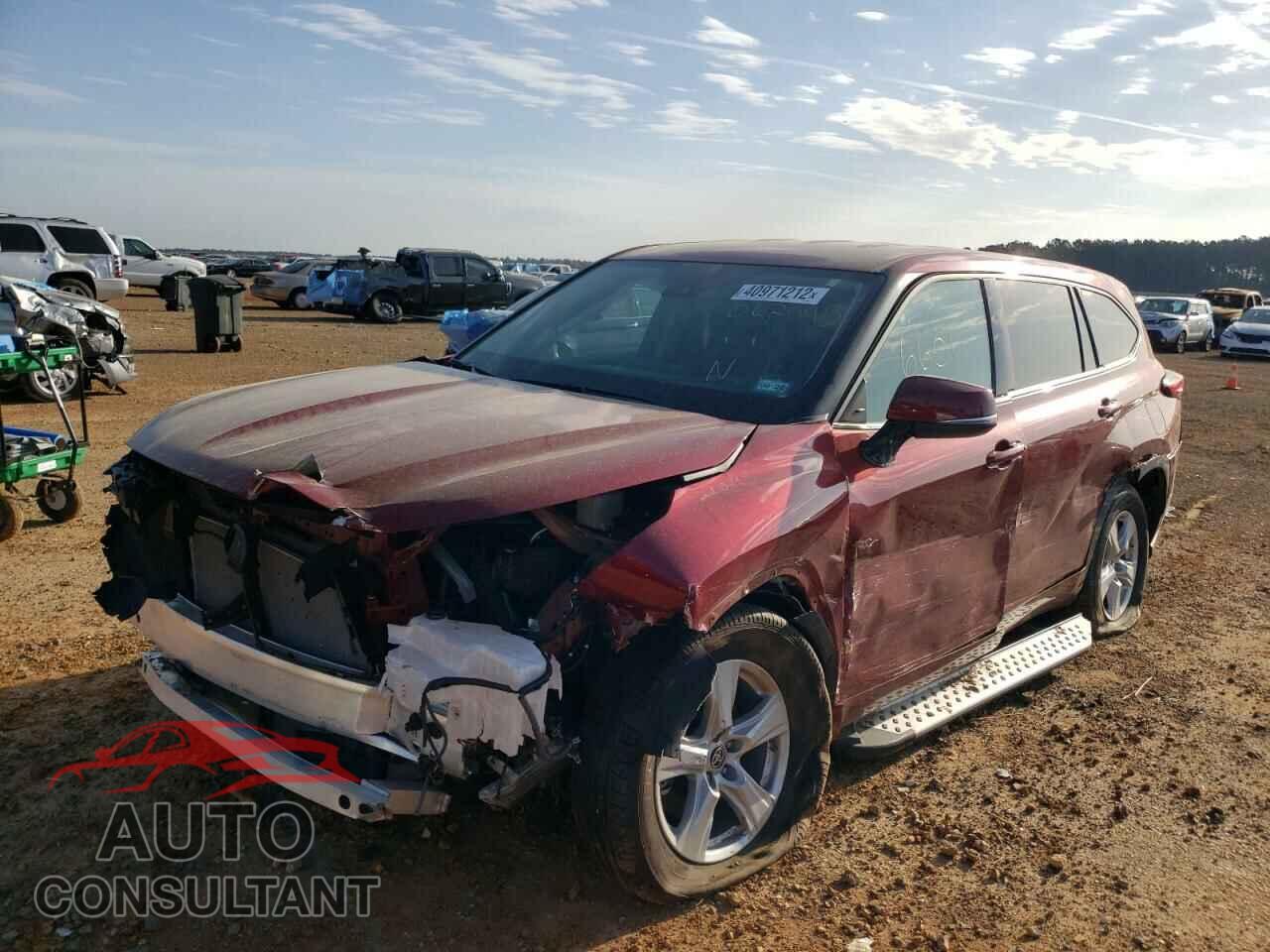 TOYOTA HIGHLANDER 2021 - 5TDZZRAH6MS062995