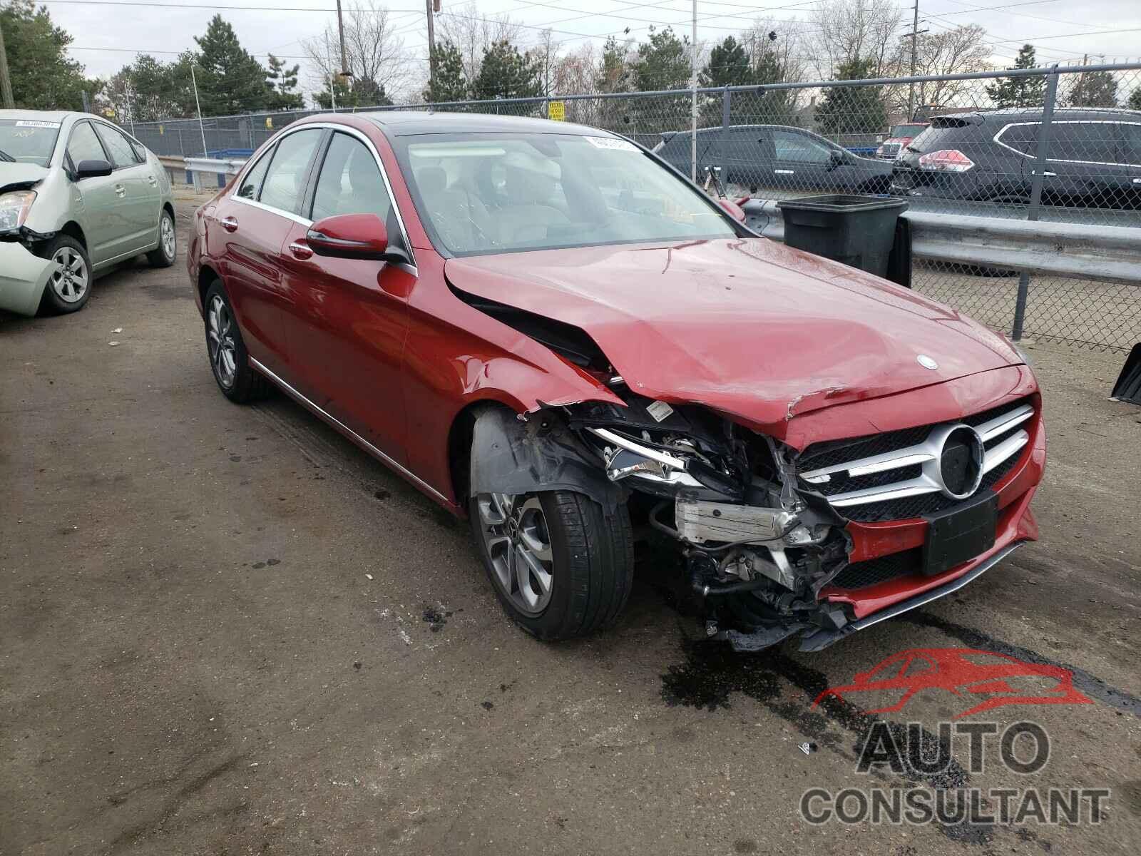 MERCEDES-BENZ C CLASS 2017 - 55SWF4KB6HU216512