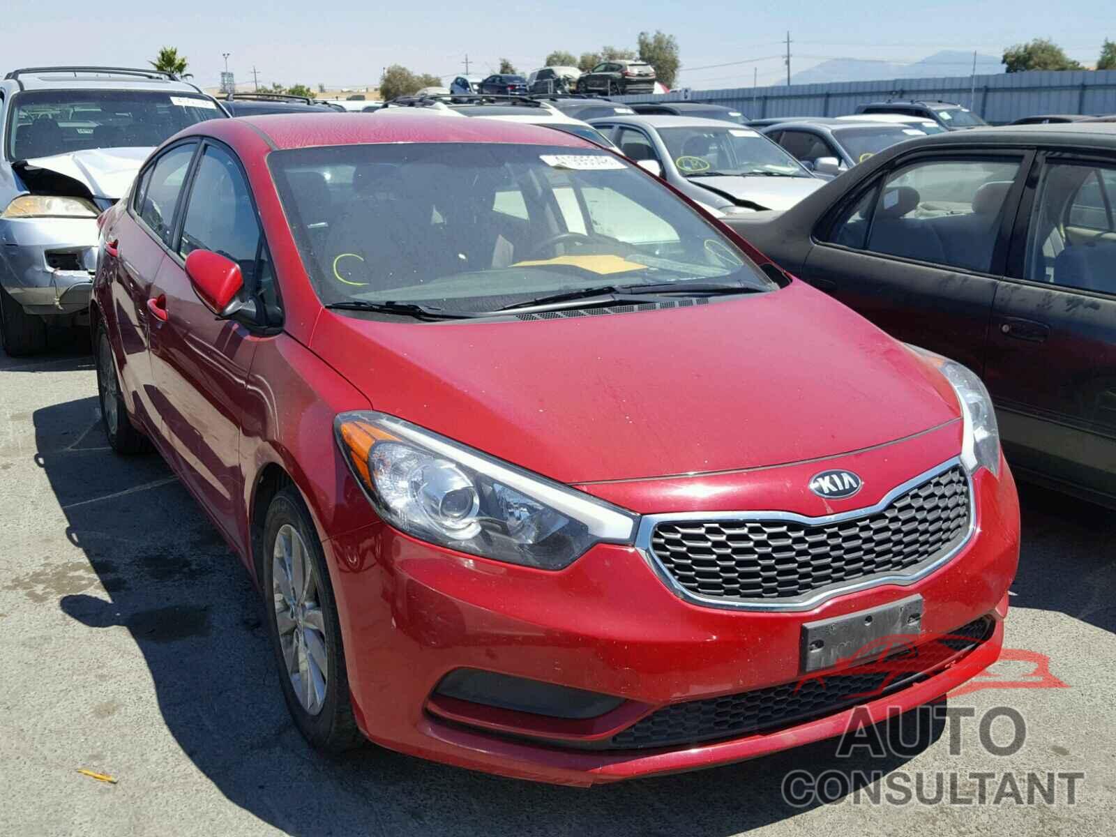 KIA FORTE 2016 - KNAFX4A61G5507256