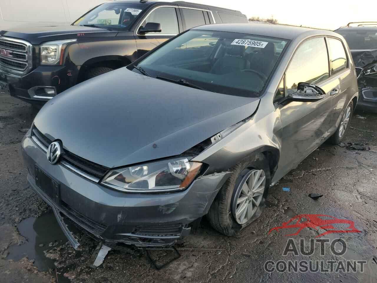 VOLKSWAGEN GOLF 2015 - 3VW817AUXFM093638