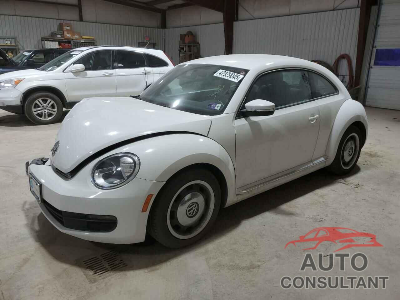 VOLKSWAGEN BEETLE 2012 - 3VWJP7AT0CM608875