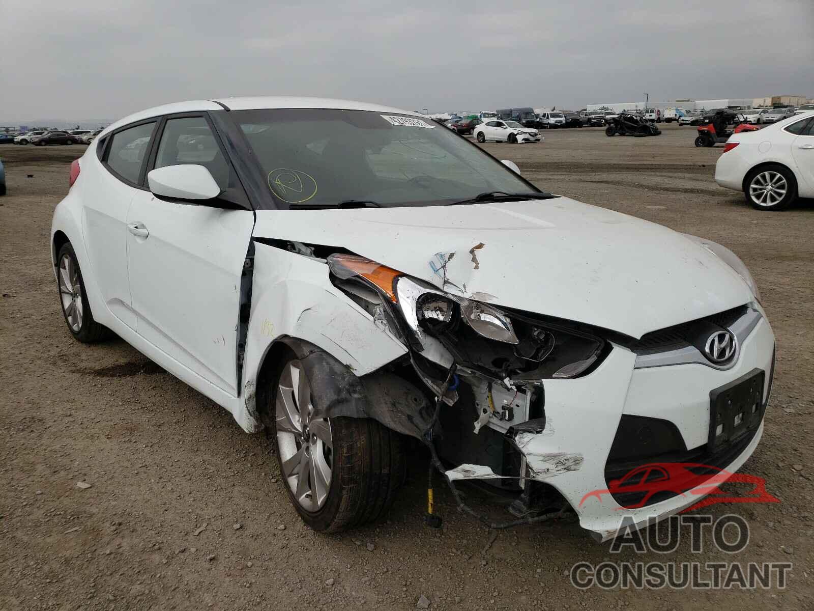 HYUNDAI VELOSTER 2017 - KMHTC6AD0HU308049