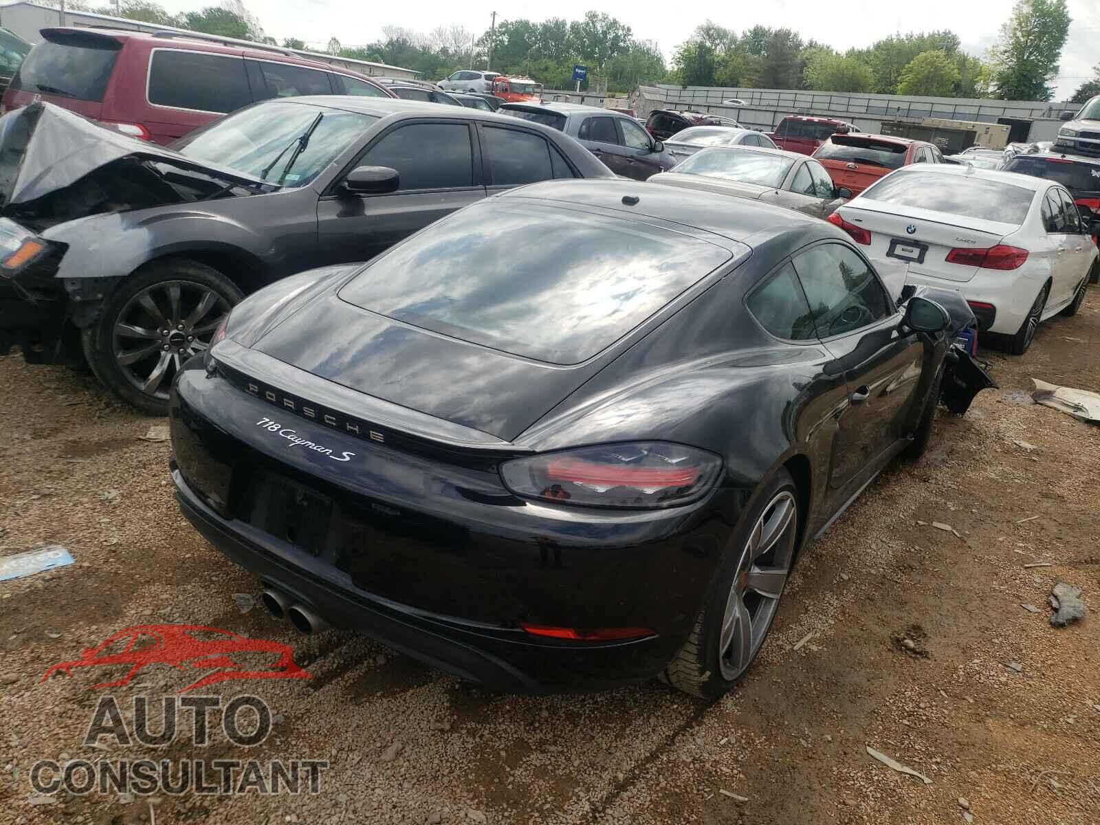 PORSCHE CAYMAN 2017 - WP0AB2A89HS285554