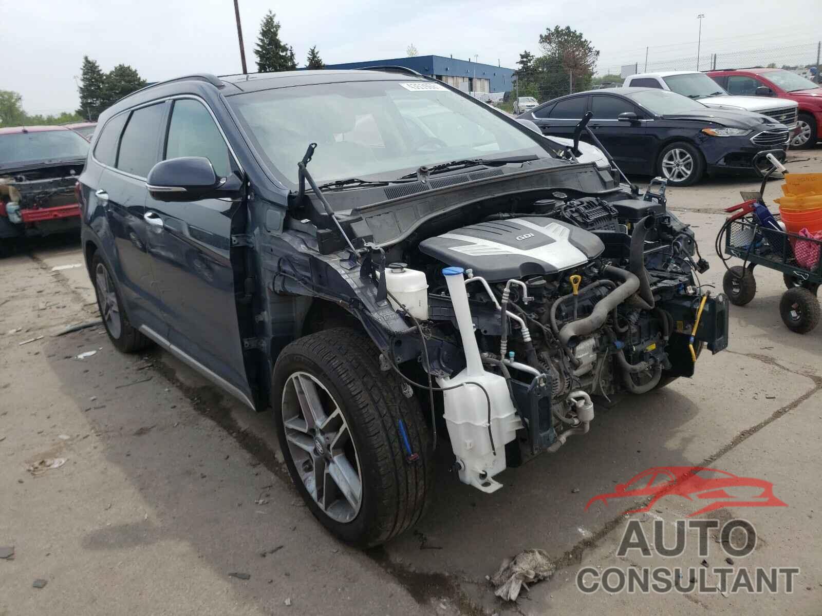 HYUNDAI SANTA FE 2017 - KM8SRDHF4HU227030