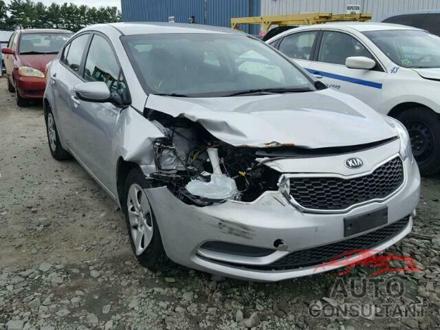 KIA FORTE 2016 - KNAFX4A64G5535584